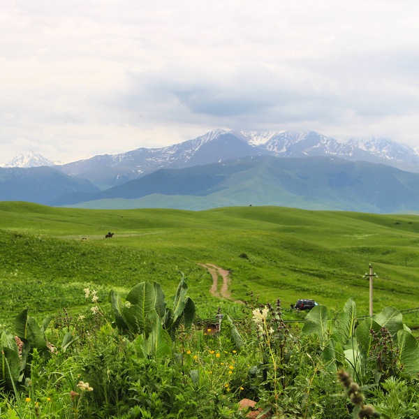 Ushkonyr plateau, Almaty region, Kazakhstan - My, The mountains, Road, Travels, The photo, My, Kazakhstan