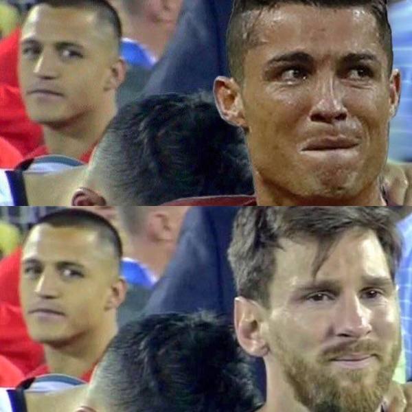 When you are the national team of Chile - Football, Chile, Argentina, Portugal, Lionel Messi, Cristiano Ronaldo, Confederations Cup, Copa America