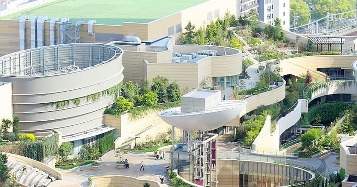 Торговый центр в Осако | Пикабу