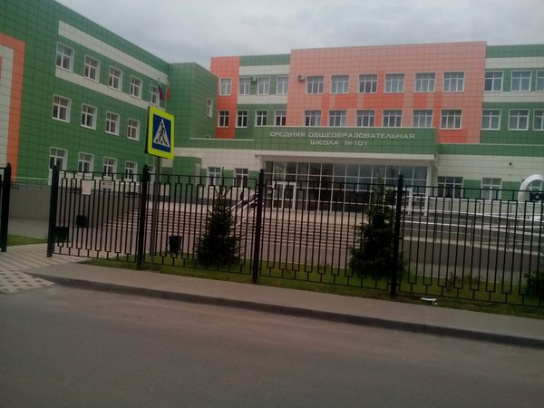 A new school was built in Voronezh, but something went wrong - Voronezh, School, Traffic rules, Road safety