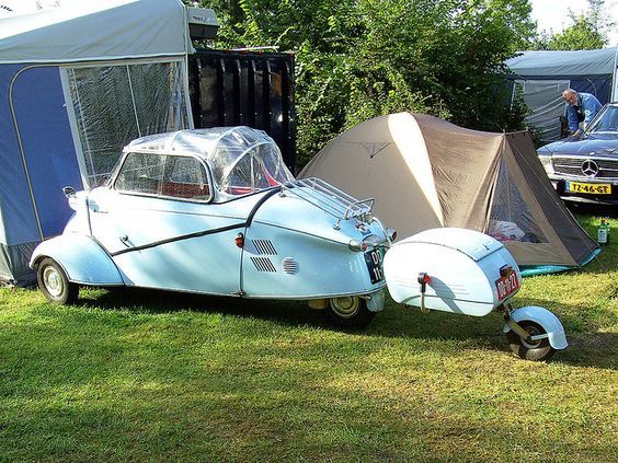 Messerschmitt kr200 with trailer - Auto, Moto, Unclear