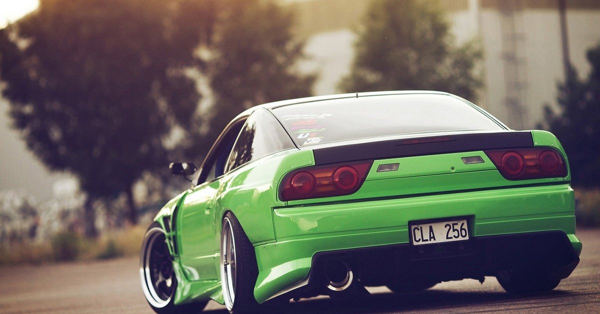 Обои машин 14. Nissan 180sx 4k. Nissan 240sx. Nissan 240sx Green. Nissan 180sx зеленый.