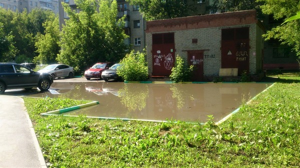 Park your credit raft, captain! - My, Parking, Amphibian, Grass, Lake