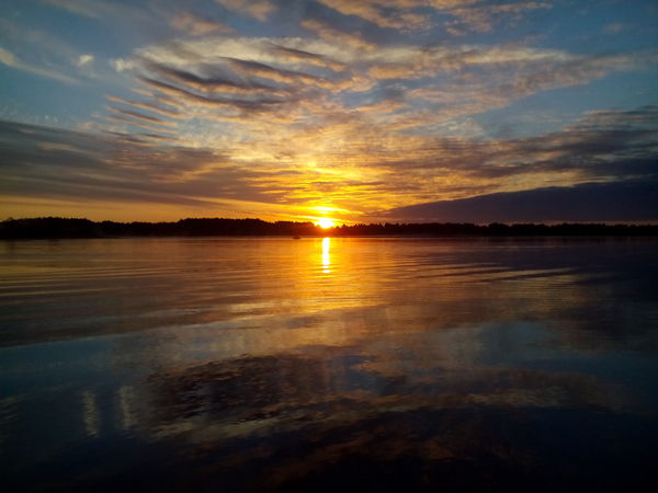 This is the beauty you can see on the lake if you get up early. - My, Lake, Nature