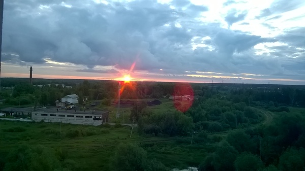 Everyone post sunsets. And I'll probably put the dawn in Yaroslavl. 04.07.17 3:40 - Yaroslavl, dawn, My, The photo