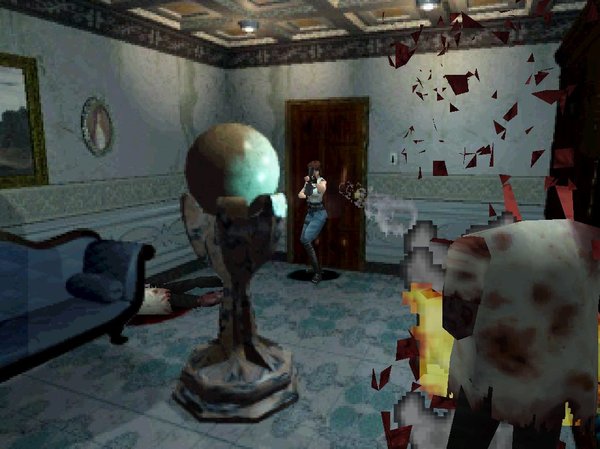    Resident evil Playstation 1, Playstation, , 3D, Gamedev, 