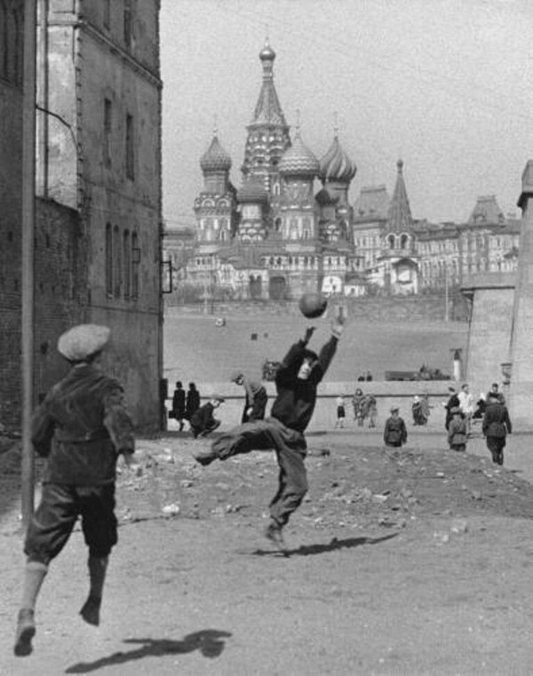 Post-war Moscow - , Russia, the USSR, Retro