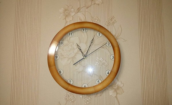 Transparent watch - My, Clock, Homemade