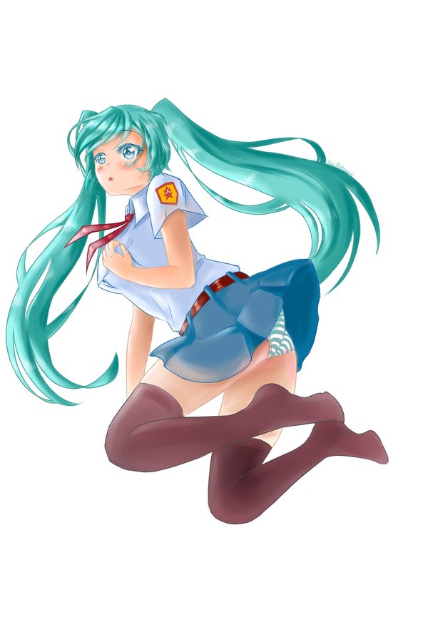 Miku - NSFW, Hatsune Miku, Endless summer, Visual novel