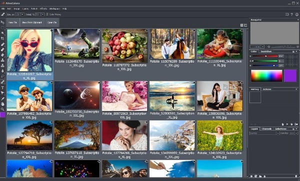    AliveColors    Photoshop