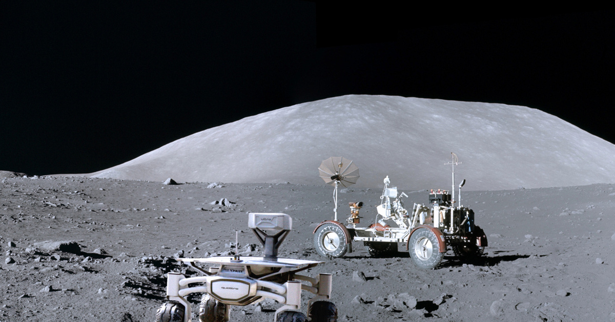 Какой аппарат помогал исследовать поверхность луны. Луноход Юйту. Аполлон 17 на Луне. Юйту-2. Аполлон 17 фото.