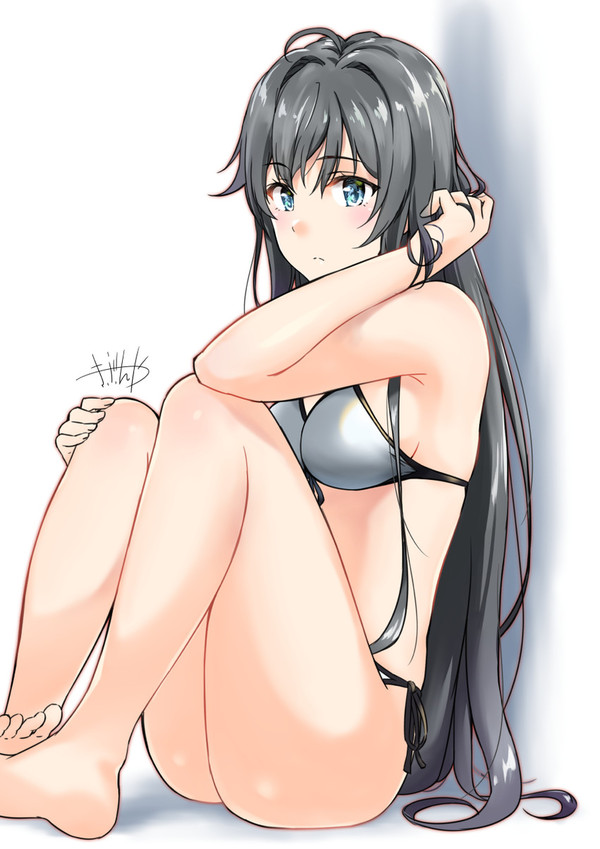 Yukino. - NSFW, Anime, Anime art, Oregairu, Yukino Yukinoshita