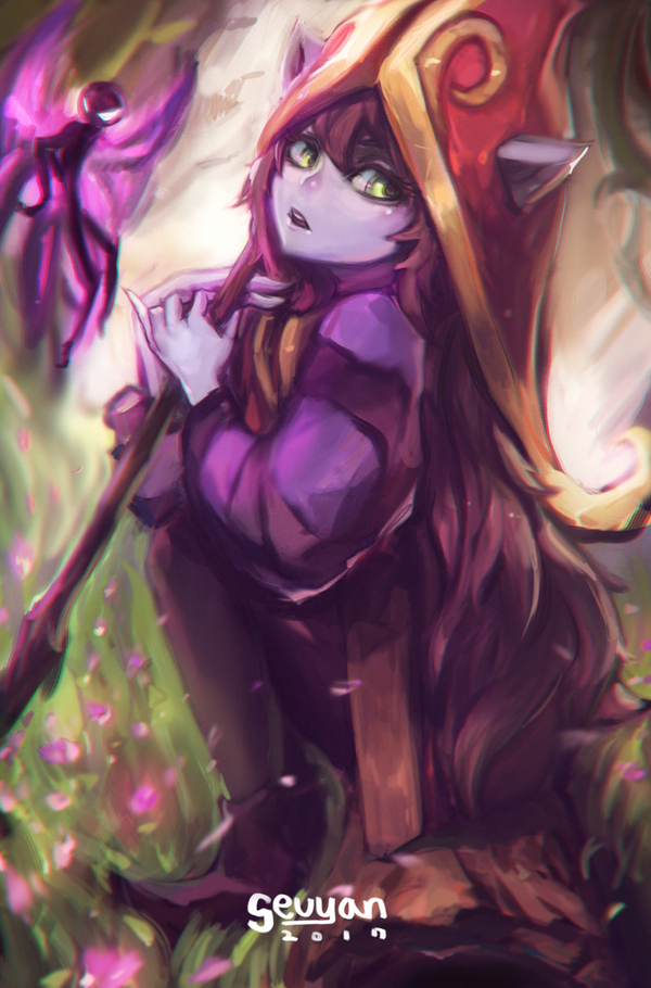 Lulu by Seuyan - League of Legends, Арт, DeviantArt