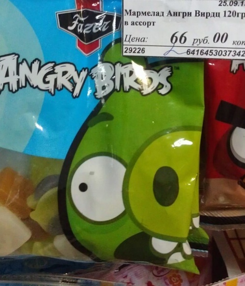 Severe Russian translation - My, Angry Birds, Translation, Price tag