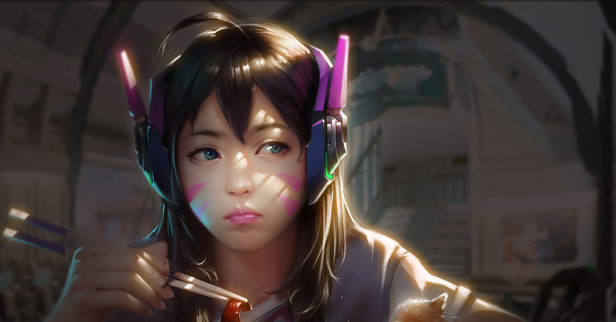 Овервотч d va