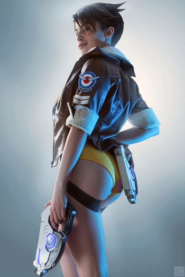 Tracer Cosplay Overwatch, Tracer, , 