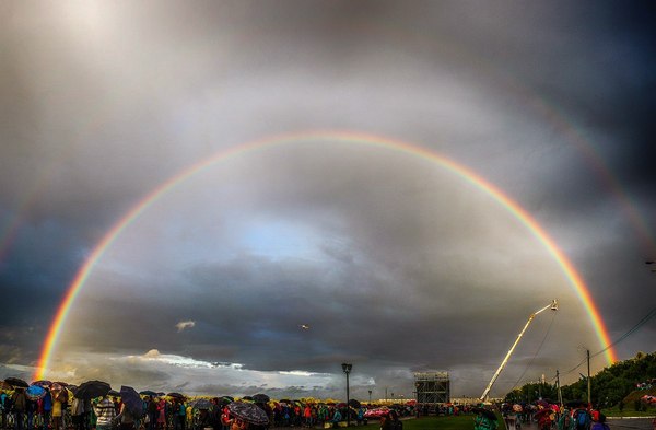 Ball - My, The photo, Family Day of Love and Fidelity, Murom, Rainbow