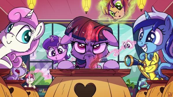   ... My Little Pony, Twilight Sparkle, Moondancer, Pirill-poveniy, Minuette
