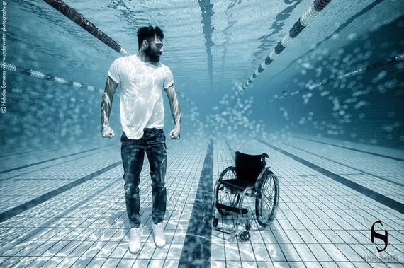 In the Olympic pool - Olympiad, Paralympics, The photo