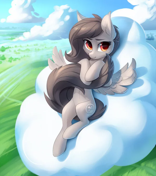 Cute mare - Art, My little pony, PonyArt, Tomatocoup, Original character, 