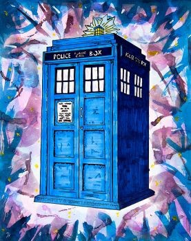 Hoovians, here's some awesome art for you - TARDIS, Huvian, Doctor Who