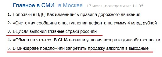 Разве эти новости не должны идти вместе? - Моё, Страх, Алкоголь, Яндекс Новости