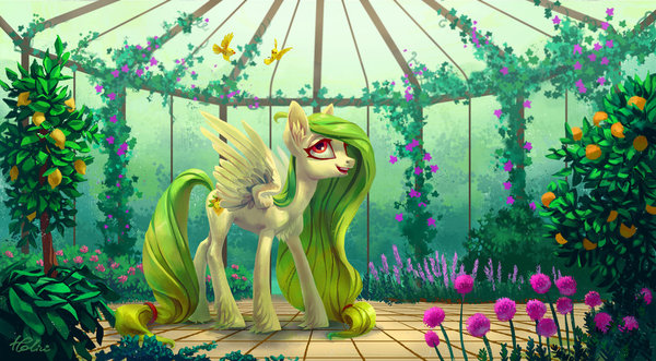 Greenhouse - My little pony, Original character, Holivi