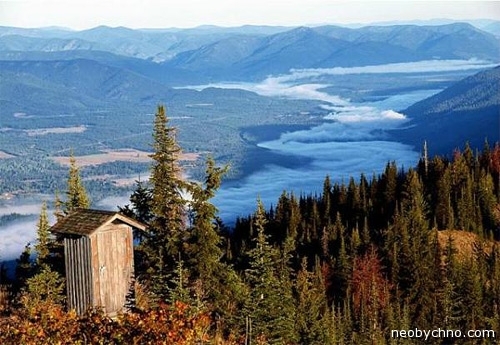 The loneliest toilets on earth. top 10 - Unusual, Toilet, Not mine, Longpost