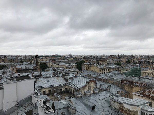 Крыши Санкт-Петербурга - Санкт-Петербург, Крыша, Длиннопост, Моё