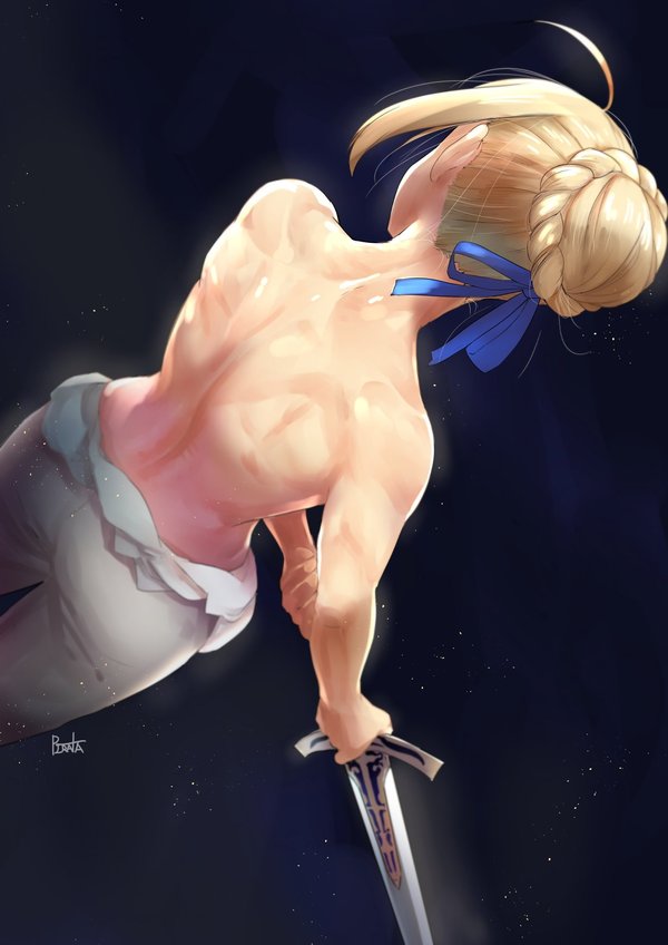 Saber Anime Art, , Fate-stay Night, Saber