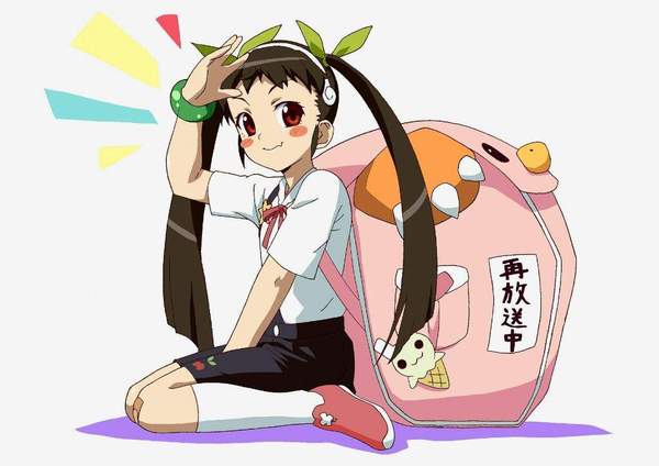 Ready to travel! - Anime, Anime art, Hachikuji Mayoi, Monogatari series