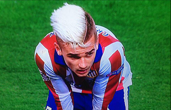 A selection of hairstyles of a famous football player - Brutality, Football, Antoine Griezmann, Longpost