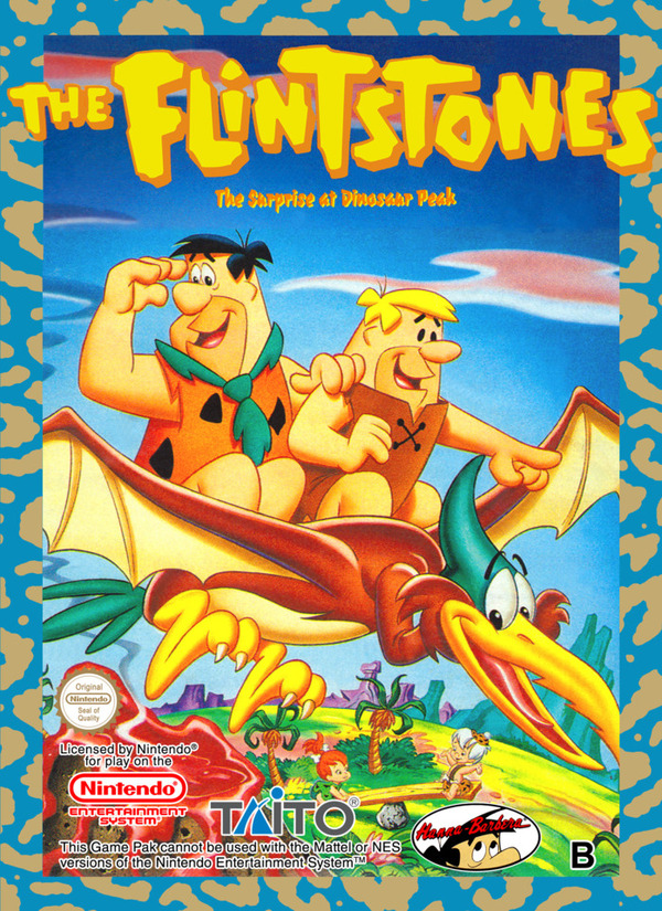 The Flintstones - The Surprise at Dinosaur Peak! (NES, 1993) - Моё, Nes, Dendy, Ретро-Игры, Игры, Длиннопост