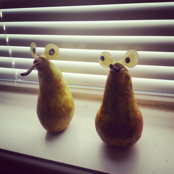 Just pears - My, Pear, Eyes, Фрукты, Joke, Just