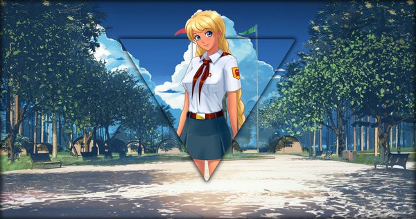 They are always with us - Endless summer, Visual novel, Glorifying, Other, Longpost, Alisa Dvachevskaya