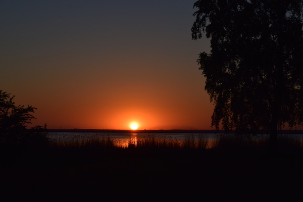 Sunset over the Kaliningrad Bay - My, Kaliningrad region, The photo, Sunset