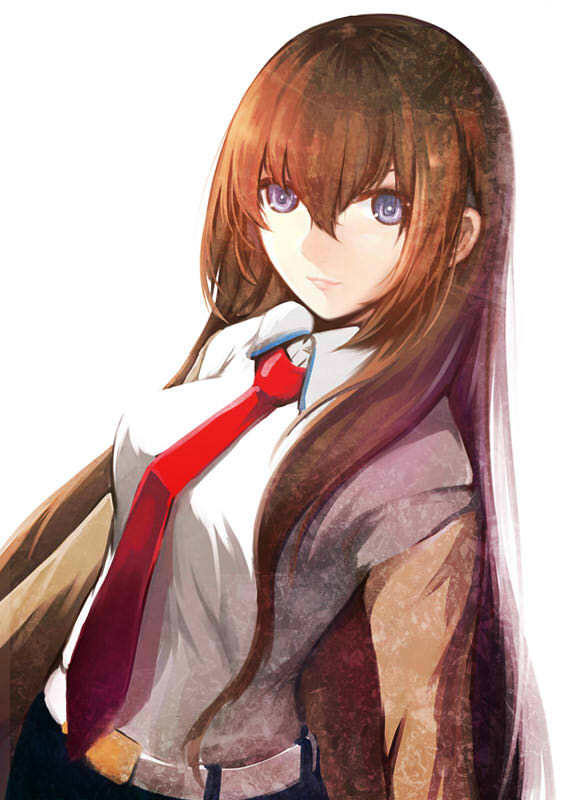 Kurisu makise - Anime, Anime art, Steins gate, Kurisu makise, Pixiv