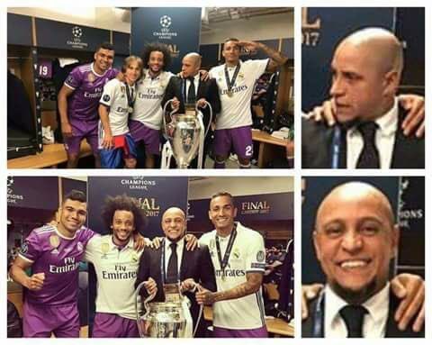 Leave! - Football, real Madrid, Champions League, In contact with, , Roberto Carlos, Luka Modric
