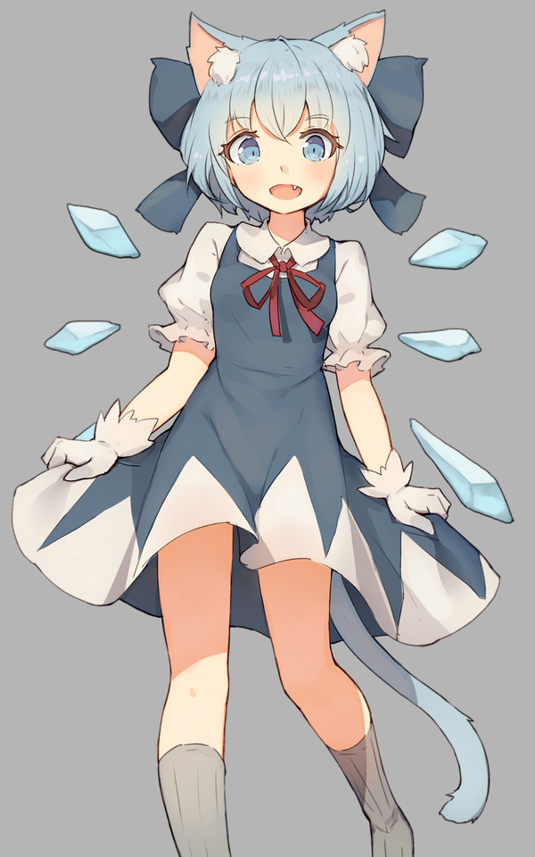 Cirno - Anime art, Anime, Touhou, Cirno, 