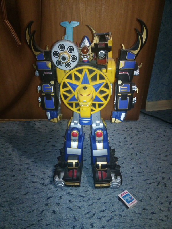 Home Megazord. Who is he? - My, , Power rangers, Toys, Japan, Longpost