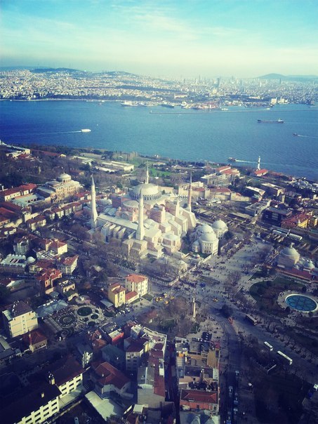 Istanbul from a helicopter - My, Istanbul, , Longpost, View from above