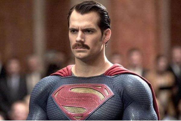 Mustachioed Superman - Superman, Усы, Henry Cavill, Fotozhaba, Video, Longpost