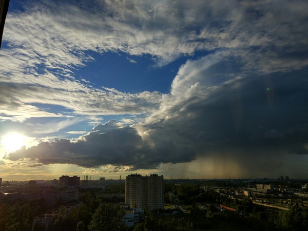 Cloudy sky clouds. - My, The photo, Xiaomi Mi5s, Clouds, Longpost