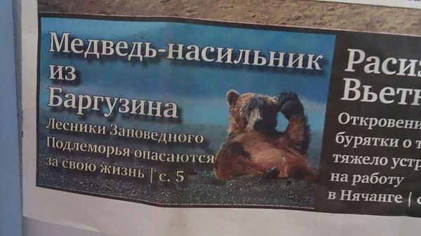 That's how we live - Buryatia, Press, Absurd