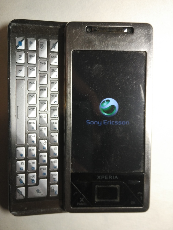 Sony Ericsson Xperia X1 - Моё, Sony Ericsson, Ретрофон, Windows mobile, Длиннопост