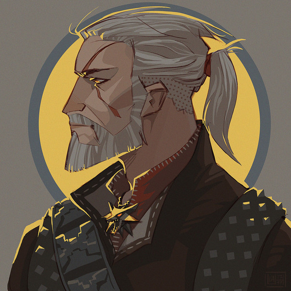 Saint Geralt of Rivia. - Witcher, Geralt of Rivia