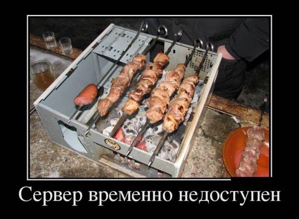 Первый тост за localhost! С праздником, товарищи!