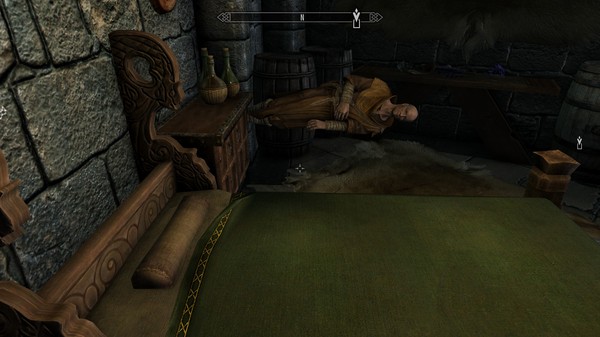 Real magicians don't need a bed - The Elder Scrolls V: Skyrim, Bugs in games, Magic