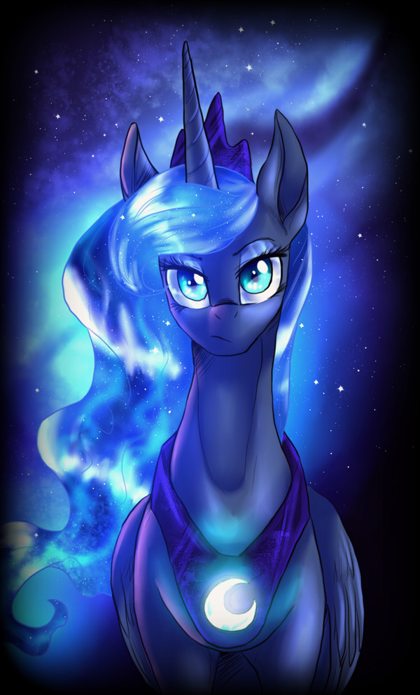 ...... My Little Pony, Ponyart, Princess Luna, 