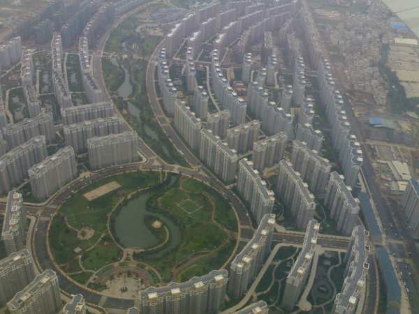 New Neighborhood in China - China, House, Feng Shui, Неправильная парковка